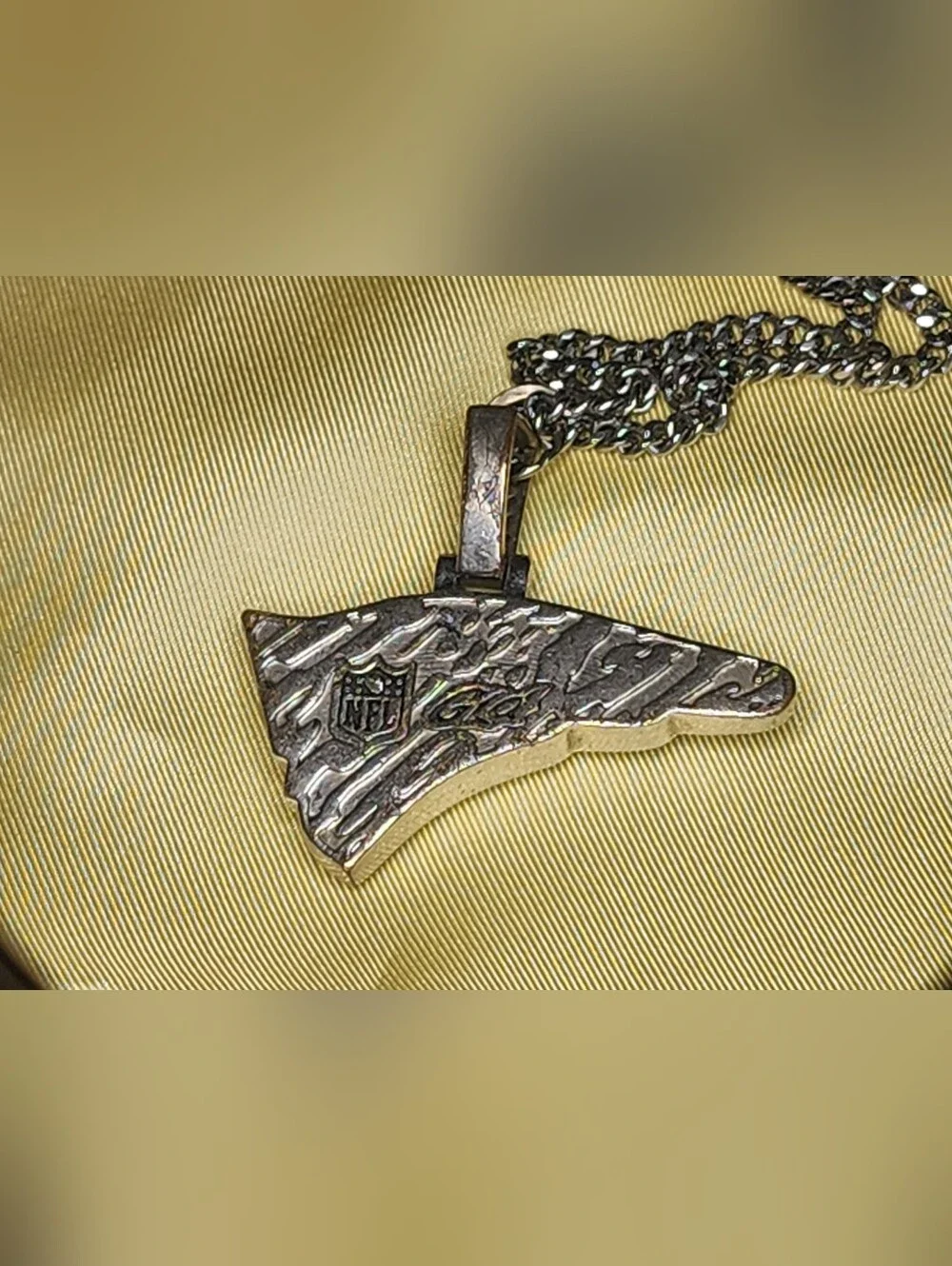 New England Patriots Pendant Necklace